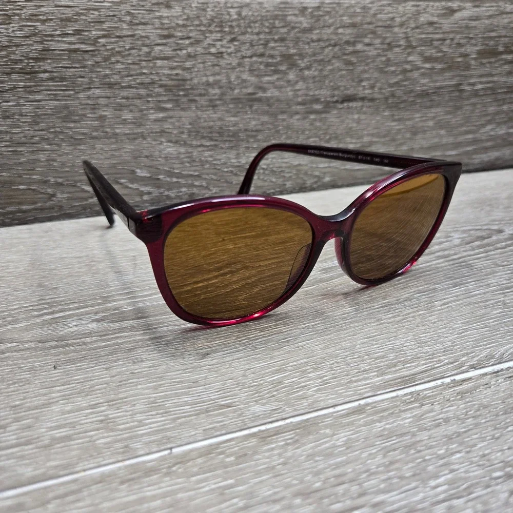 Coach HC 8271U L1101 Sunglasses Cat Eye Frames Only Burgundy 57-16-140 With Case
